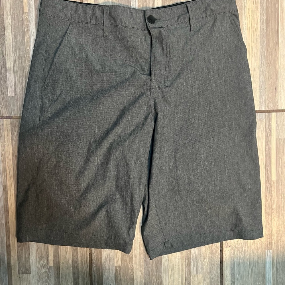 Tony Hawk Gray Flat Front Shorts Versatile Style